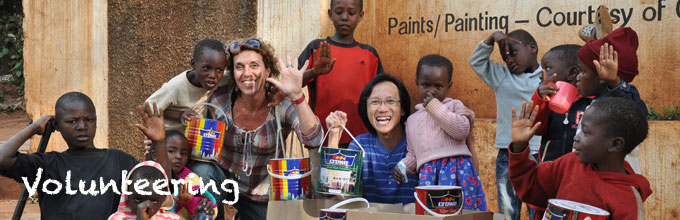 Volunteering in Children's Garden Home